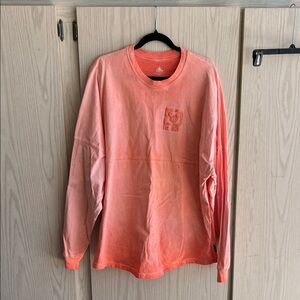 Disneyworld spirit jersey Peach Long Sleeve Tunic